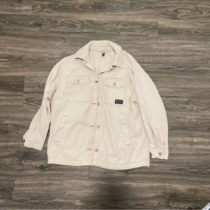 H&M Oversized White Jacket